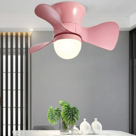 

Fjofpr Modern Ceiling Fan Light LED Dimmable Remote Control With Light Kit Lamp