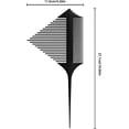 thumbnail image 2 of Hair Dye Comb, Hair Tail Comb, Multifunctional Double-Sided Pointed Tail Triangle Pick Comb, Portable Hairdresser Comb, Hairdressing Comb, 2 of 4