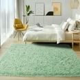 thumbnail image 3 of Socofuz 9' x 12' Fluffy Rug, Sage Green Non-Slip Plush Furry Carpets for Living Room Kids Playroom Classroom Nursery, 3 of 7