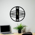 thumbnail image 4 of Handmadetneonsign Century Modern Wall Clock Unique, Year Date Round Wall Clock, Text Oversize Wall Clock 55900, 4 of 5