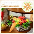 thumbnail image 2 of Raindrops 40 Pcs Easter Glitter Carrot Glitter Carrot Decoration Easter Carrot Ornament for Easter Party, 2 of 8