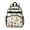 Mushroom and Berry, variant on Mushroom and Character Beige Pattern Backpack for School, Cute School Bag with Adjustable Shoulder Straps and Padded Back, 15.25"x11.5"x5.25"