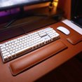 thumbnail image 3 of CSChome Mouse Wrist Support Wrist Rest Set Ergonomic Super Soft Double Sided Faux Leather Non-Slip Keyboard Support, 3 of 7