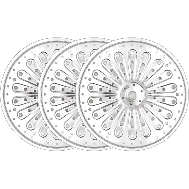 KAIYANG piezas de rejilla para enlatar a vapor para enlatar, rejilla para enlatar a presión de 11 pulgadas, accesorios para ollas, baño de agua de acero inoxidable, bandeja para cocinar alimentos al v