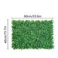 thumbnail image 4 of Simulación de pared verde Decoración de pared Fondo interior de pared Flores de plástico, 4 of 6