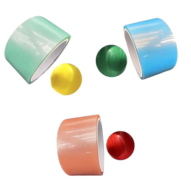 Juego de cintas adhesivas de colores para rodar y jugar de forma creativa Estilo G