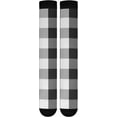 thumbnail image 7 of GZHJMY Buffalo Plaid Compression Socks, Women Men Long Stocking (20-30mmHg), Travel Knee High Stockings for Athletic Sports,Running,Cycling,Nursing, 7 of 7