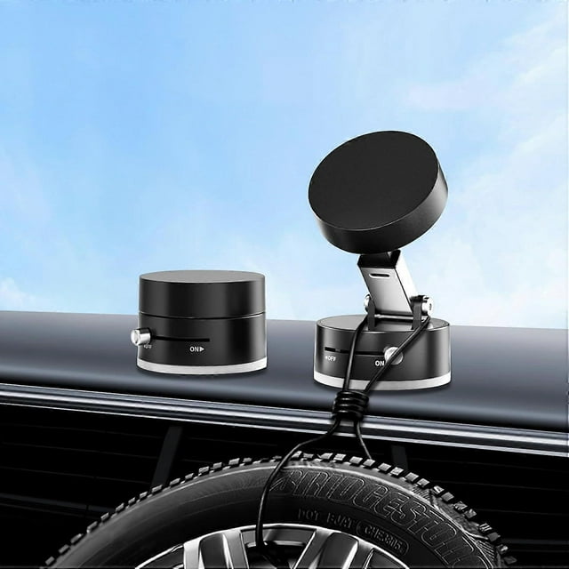 Upgraded Vacuum Magnetic Suction Phone Holder,Strong Suction Cup Phone