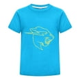 thumbnail image 1 of Camiseta Niño Niña MrBeast Estampado Azul Ropa Juvenil Verano Casual Playera Cómoda Regalo Algodón Fan Moda Fresca Diario, 1 of 3