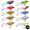 10pcs,3.14", variant on Whopper Fishing Lure For Bpopper Top Water Lures With Floating Rotating Tail Barb Treble Hooks In Saltwater Freshwater Plopping Ki