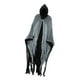 thumbnail image 4 of Capa con capucha medieval de Halloween para fiesta temática, sala de escape, hombres y mujeres Gris Negro, 4 of 9
