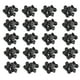 thumbnail image 1 of 240 Piezas Lavadoras Conicas de Pata de Goma Antideslizantes de Muebles de 22mm x 10mm, 1 of 5