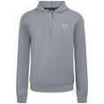 thumbnail image 2 of Men's Levelwear  Gray Washington Nationals Technic Insignia Quarter-Zip Hoodie, 2 of 3