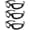 3 Pairs Glasses/Clear, variant on 3 Pair Motorcycle Riding Glasses Padding Goggles UV Protection Dustproof Windproof Motorcycle Sunglasses for Outdoor Actives