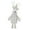Standing Reindeer 8.5", variant on Holiday Handcrafted Decorations Christmas Figurines - Set of 2 (Standing Reindeer 8.5")