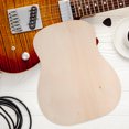 thumbnail image 1 of RUNROTOO 2Set Gourd Type Wood Guitar Pannel Khaki For Build Your Own Guitar Kit Luthier Workshops, 1 of 8