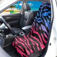 thumbnail image 3 of FUIALDOLG Galaxy Zebra Star Bucket Seat Cover, Waterproof Terry Cloth, Non Slip Washable Cover for Van Truck Seat, Fit for Vehicle Cars, 3 of 7