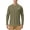 Khaki, variant on Mens UPF 50+ UV Sun Protection Shirts Outdoor Long Sleeve SPF Rash Guard for Fishing Hiking Swimming Running
