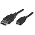 thumbnail image 6 of Manhattan Hi-Speed USB Micro-B Device Cable USB 2.0, Type-A Male to Micro-B Male, 480 Mbps, 6 ft., Black, 6 of 6