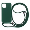 thumbnail image 1 of Xuanheng Phone Shell with Lanyard, Dark Green, for Phone 11, 1 Count, 1 of 8