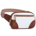 thumbnail image 2 of HKCLUF Belt Bag for Women,Vegan Leather Everywhere Fanny Pack Crossbody Bags for Women Men Trendy Waist Bag with Adjustable Strap, 2 of 10