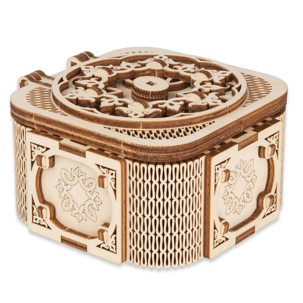 Canopus 3D Wooden Jigsaw Puzzle, Mini Music Box DIY Model Kit - Walmart 