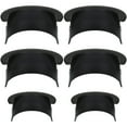 thumbnail image 1 of MesaSe 6PCS Billiard Table Liners Pool Table Pocket Liners Replacement 4 Corner 2 Side Corner Liners for Bar Pool Table Home ( Black ), 1 of 10