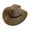 Khaki, variant on Men's Summer Panama Sun Hat, Beach Cowboy Style with UV Protection, Jazz and British Top Hat Design for Casual Outdoor Wear, Travel, Vacation, and Cool Sun Hat Fashion for Sun Shade and Style - White