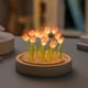 thumbnail image 1 of Lámpara de ambiente hecha a mano con tulipán, adorno de bricolaje, luz de noche de escritorio, regalo para estudiantes, regalo de San Valentín, 1 of 6