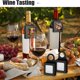 thumbnail image 2 of Caja De Papel Kraft Para Botellas De Vino Con Ventana Caja De Regalo Plegable Para Colgar Caja De Regalo Para Vino Botella De Vino Vacía Para Decoración, 2 of 5
