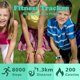 thumbnail image 3 of Reloj digital para niños, reloj para niñas y niños de 5 a 15 años, relojes para niños con despertador, podómetro, cronómetro, reloj impermeable para niños sin Bluetooth, cumpleaños, 3 of 5