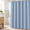 Fogblue-72"W x 78"L (Pack of 1), variant on 72x78 Long Shower Curtain Sgreen 3d Embossed Half Bath