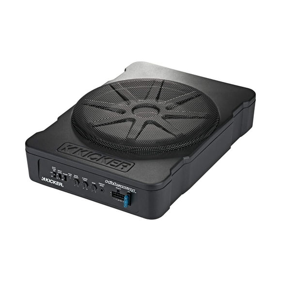 Subwoofer KICKER 51HS10 Hideaway de 25 cm con amplificador integrado de 180 W