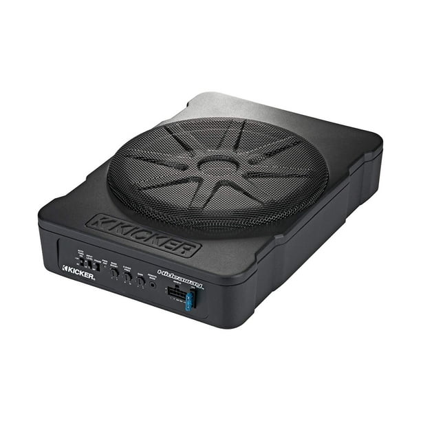Subwoofer KICKER 51HS10 Hideaway de 25 cm con amplificador integrado de 180 W