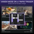 thumbnail image 3 of Teclado Gamer Redragon K556 HE Rapid Trigger 104 Teclas, 3 of 9