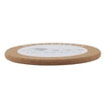 thumbnail image 2 of Cup Mat Wooden Cute Cartoon Round Heat-Resistant Cup Pot Bowel Pad Mat Cushion(Hedgehog), 2 of 7