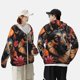 thumbnail image 4 of Fotbe Colorful Flower German Shepherd Chaqueta con Protección Solar UPF 50+ para Hombre y Mujer, Camisa con Capucha y Bolsillos-XX-Large, 4 of 7