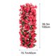 thumbnail image 3 of Guirnalda de pared colgante de flores violetas artificiales para bodas, decoración del hogar y eventos, ramos reutilizables de seda de orquídeas y glicinas, 3 of 6