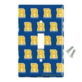 thumbnail image 2 of Riverdale Varsity Letter Plastic Wall Decor Toggle Light Switch Plate Cover, 2 of 4
