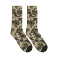 thumbnail image 4 of Athletic Socks Army Camouflage Pattern Sport Running Calf Socks Crew Socks for Men Women, 4 of 7