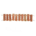 thumbnail image 2 of Small Pet Ladder Toy, Decorative Corncob Arch Bridge Ladder Toy Relieve Boredom  For Parrots For Hamsters For Rabbits, 2 of 8