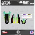 thumbnail image 4 of Kalair GFX Graphics Kit for Kawasaki KX450F (2006-2008) Speed Series, 4 of 5