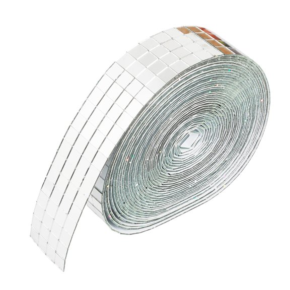 Bewildely Self-Adhesive Square Glass Mirror Mosaic Tiles  DIY Craft For Type2