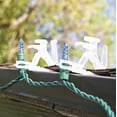thumbnail image 4 of Simple Living Solution's Ladderless Light Clips 25-Count Seasonal Light Strand Plastic Clips - Clear, 4 of 8