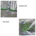 thumbnail image 3 of QUMIIRITY Waterproof Tarpaulin Transparent Plastic Cover for Garden Tools 1Pack, 3 of 6