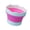 Pink, variant on Foldable Artist Water Cup Food Grade Paint Brush Cleaning