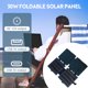 thumbnail image 1 of M Buder Panel Solar Plegable 30W Portátil IPX6 Impermeable Cargador con Salida DC USB Tipo-C para Acampar y Senderismo Azul, 1 of 4