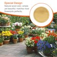thumbnail image 3 of Yuarrent Soporte para maceta, maceta con fondo de madera, platillo, decoración del hogar, bandejas de adornos, placa de jardinera para ventana de Jardín y Patio Tipo30 Yuarrent HA061367-30B, 3 of 6
