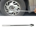 thumbnail image 4 of 1/2in Drive Breaker Bar, Spring Loaded Ball Large Torsion High Hardness Flexible Breaker Bar With Non Slip Handle For Heavy Duty Work, 4 of 8