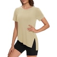 thumbnail image 1 of Camisa de entrenamiento MAGCOMSEN para mujer, de secado rápido, gimnasio, atlética, 2XL, 1 of 6